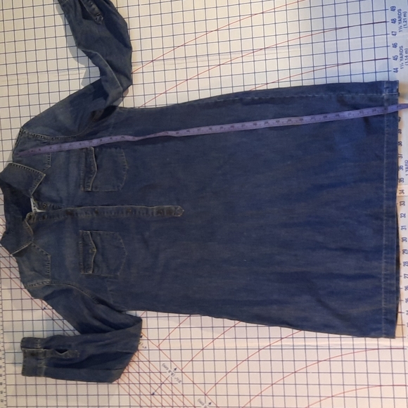 🌻 2/$30 Old Navy Denim Shirt Dress - Picture 5 of 7